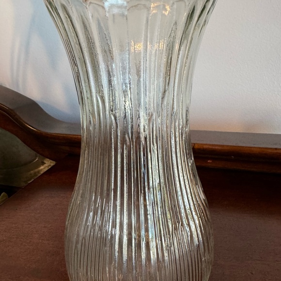 VINTAGE HOOSIER GLASS 7A FLOWER VASE 4086-A RIPPLED - Picture 5 of 5